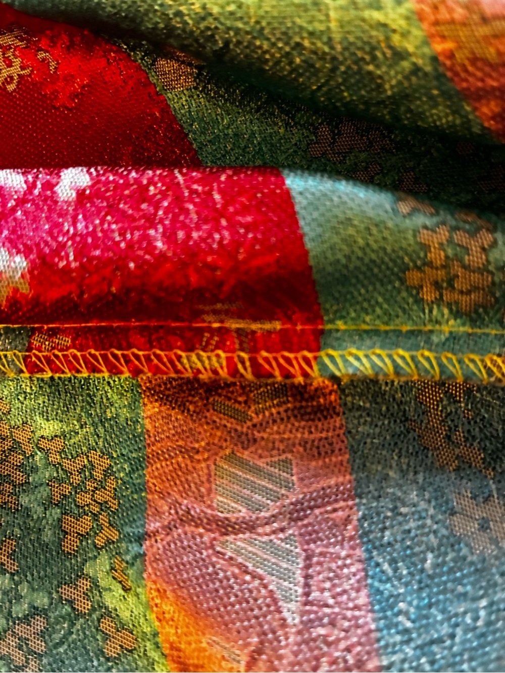 Vintage 1980’s, Hangzhou China 100% Silk Robe, Collector Grade, Original Tags-M - Picture 9 of 14